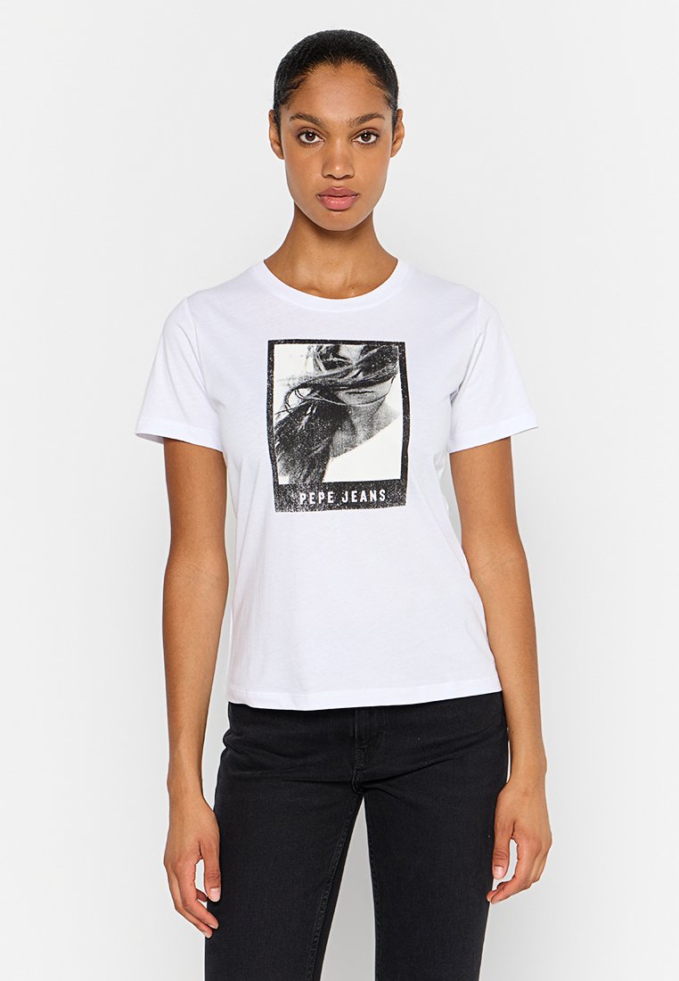 Pepe Jeans T-shirt print wit