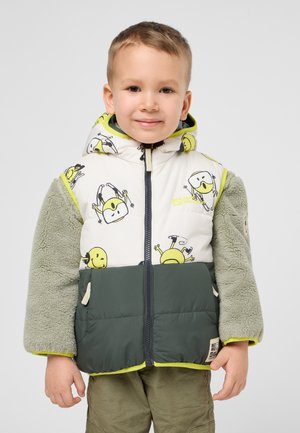SMILEYWORLD INS - Waistcoat - slate green