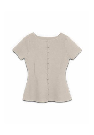 Vero Moda, CARDIGAN VMOLINE CARDIGAN - Gilet - pumice stone