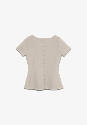 Vero Moda, CARDIGAN VMOLINE CARDIGAN - Gilet - pumice stone