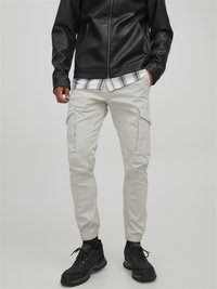 Jack & Jones - JPSTPAUL JJFLAKE - Cargobukser - moonbeam Miniaturebillede 1