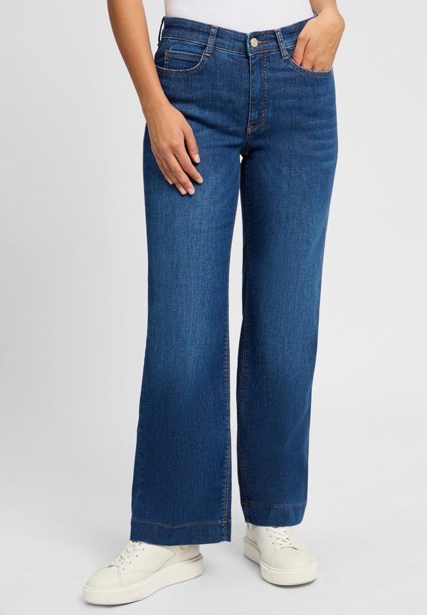 Flared Jeans - medium stone