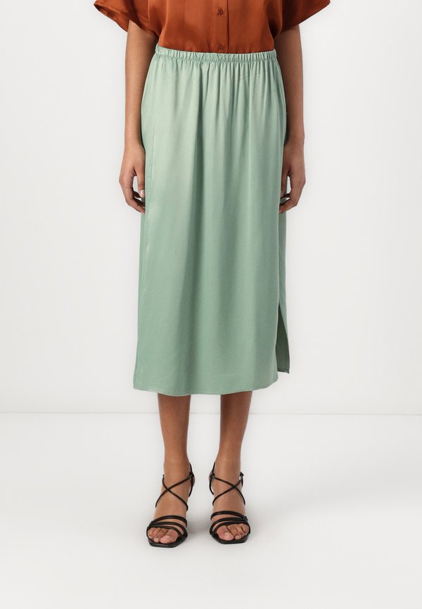 UNYL - A-line skirt - sauge