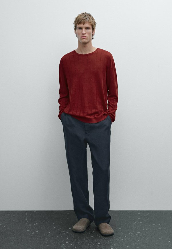 CREWNECK - Jumper - bordeaux3