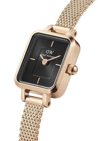 Daniel Wellington QUADRO MINI ONYX - Pulkstenis - rose gold-coloured