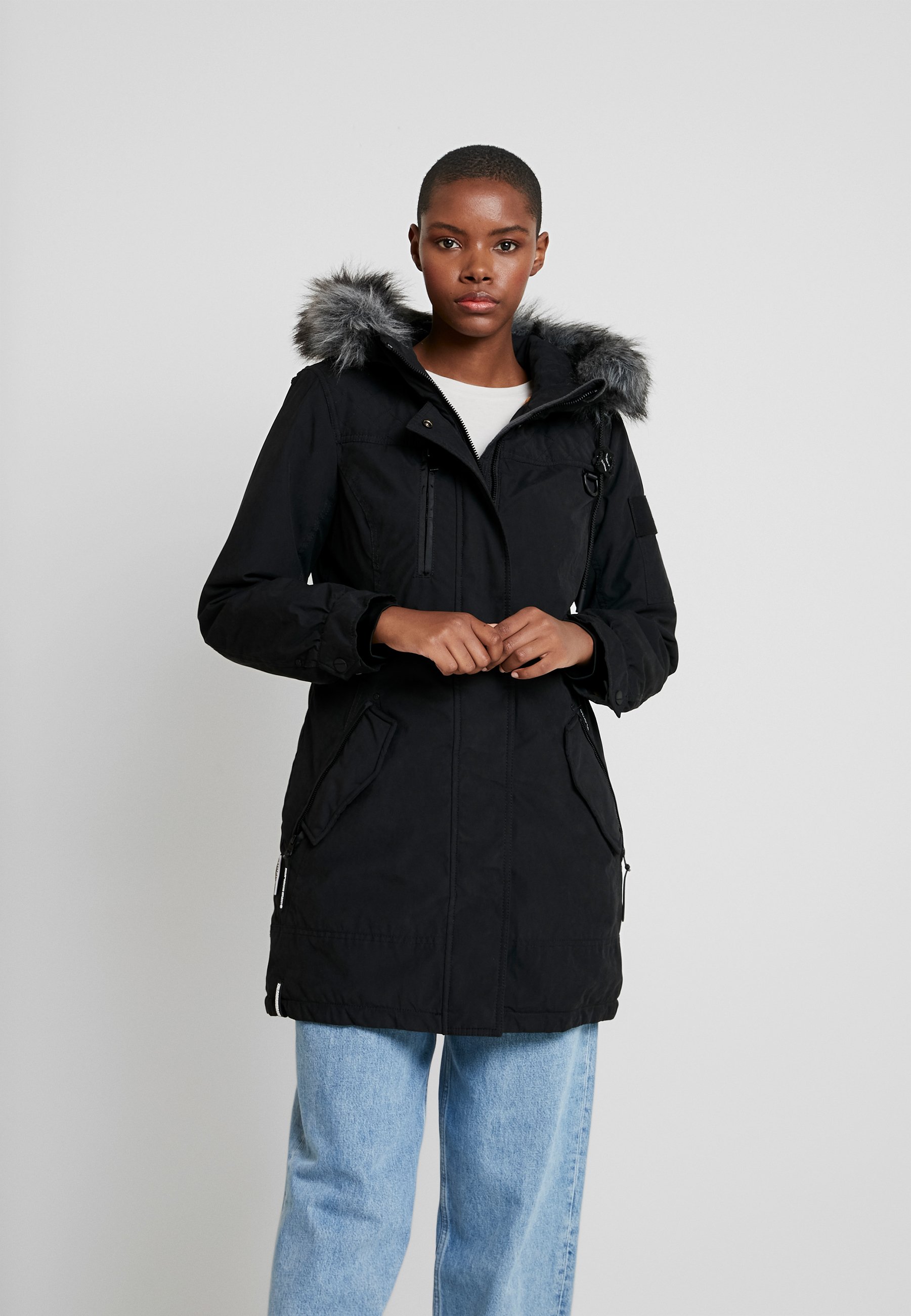 khujo Parka black Zalando.no khujo Parka black Zalando.no