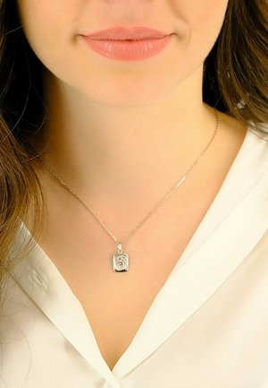 MUAU Schmuck, UNISEX - Pendentif - whitegold-coloured
