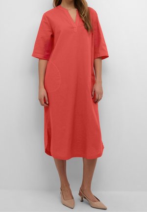 Freizeitkleid - coral