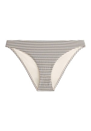 OYSHO, STRIPED CLASSIC BIKINI BRIEFS - Bikinibroekje - beige