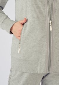 Damart Cardigan - gris chiné clair