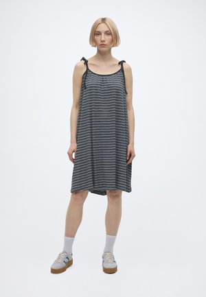 Mads Nørgaard STINE DRESS - Hverdagskjole - sky captain/vanilla ice/cashmere blue