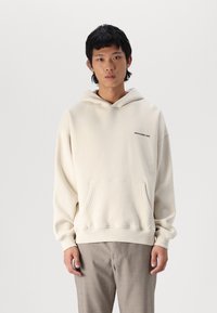 Abercrombie & Fitch Micro-Logo Popover Hoodie - Sweatshirt - birch