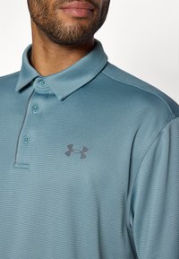 Under Armour TECH - Polokošeľa - jasper blue/pitch gray