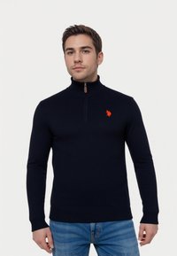 U.S. Polo Assn. Pulóver - schwarz