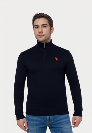 U.S. Polo Assn. Striktrøje - schwarz