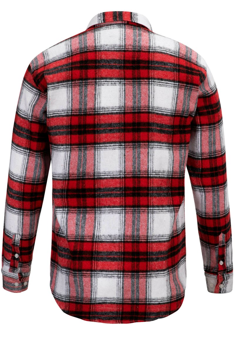 Herren Freizeithemden | RESLAD HEAVY Hemd rot/schwarz/rot - LJ77379 Herren Freizeithemden | RESLAD HEAVY Hemd rot/schwarz/rot - LJ77379