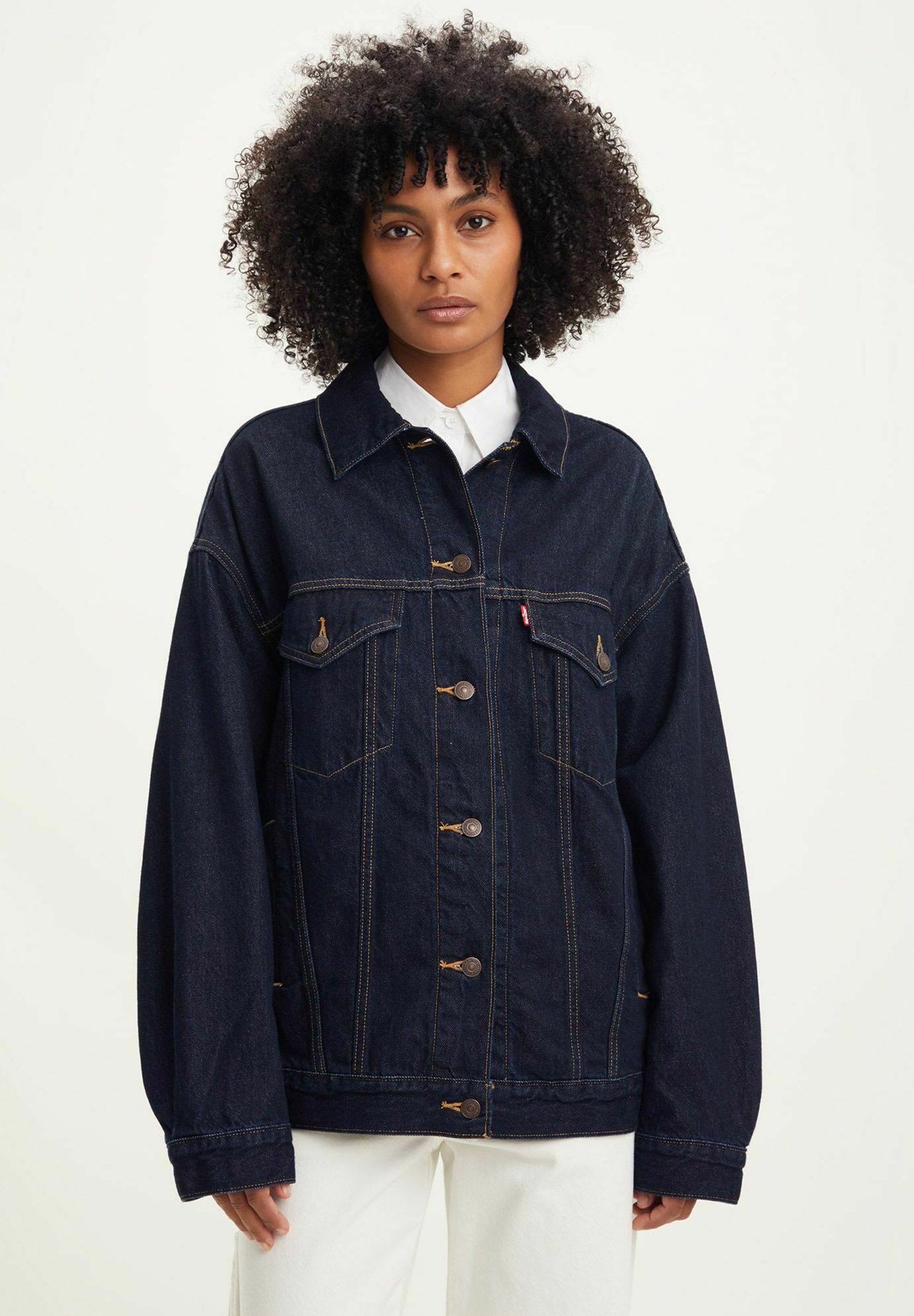 RIN - Denim jacket - dark indigo/blue 