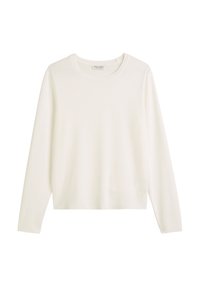 CREW-NECK - T-shirt à manches longues - white cotton