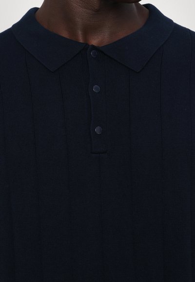 Ron Dorff TENNIS VERTICAL LINES - Polo - navy
