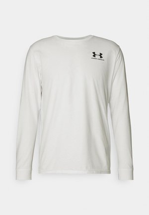 Under Armour, UA SPORTSTYLE LEFT CHEST LS - Langarmshirt - weiss