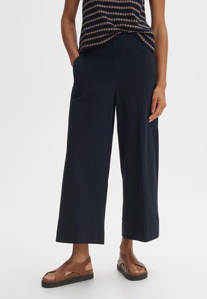 OPUS CULOTTE MISHA DESERT - Pantalon classique - coal blue