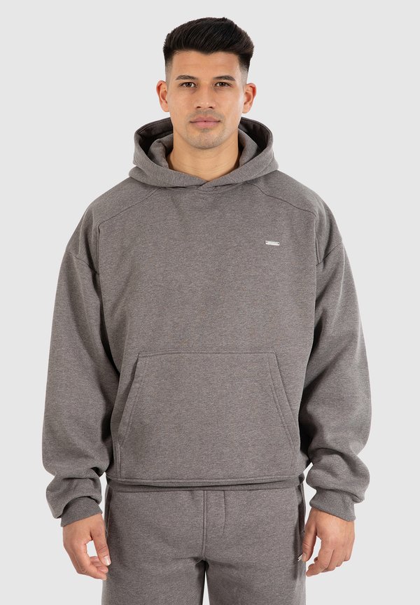 WALKER - Kapuzenpullover - braun melange
