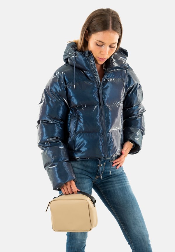 BOX BAG UNISEX - Cross body bag - sand