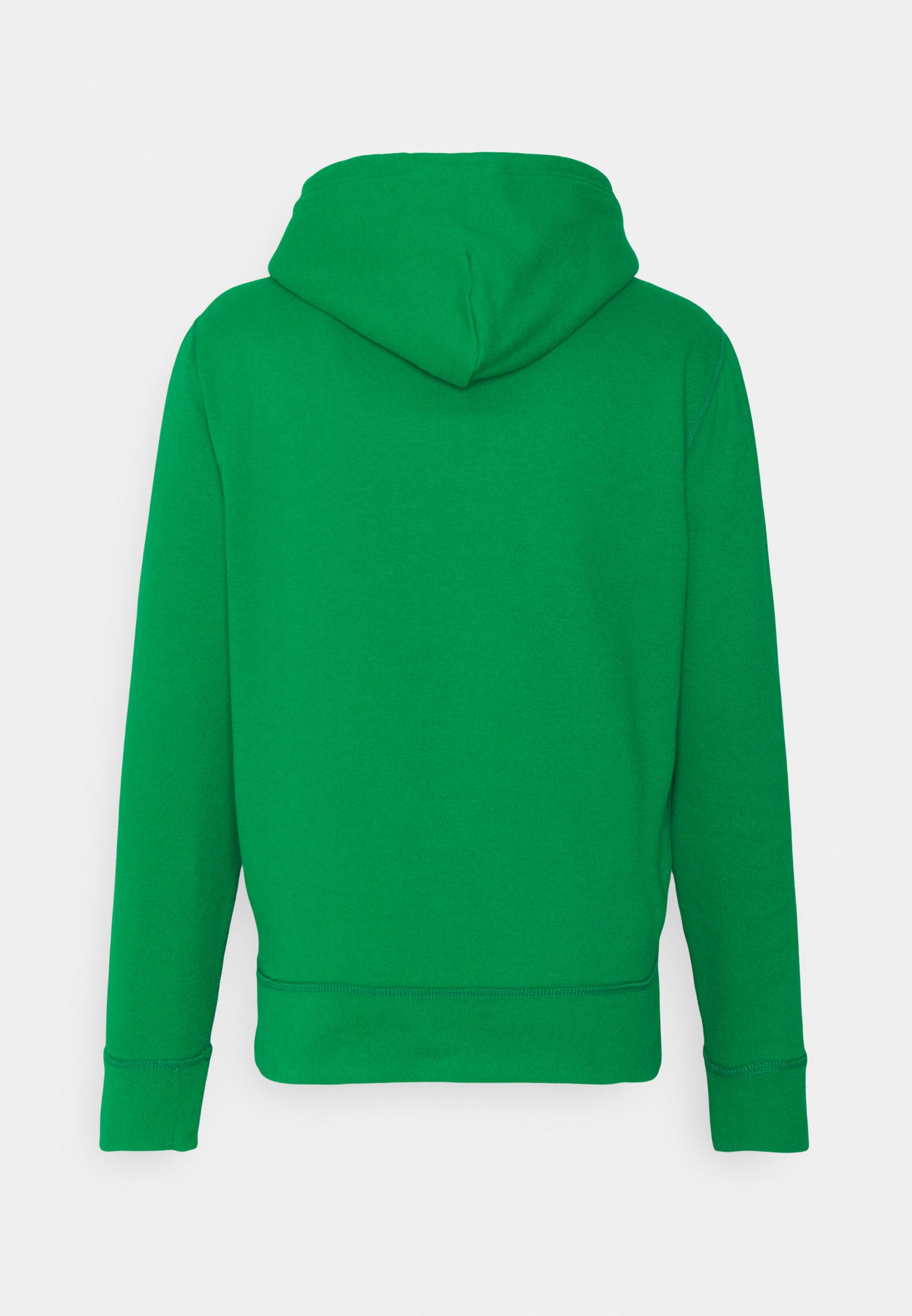 felpa cappuccio verde