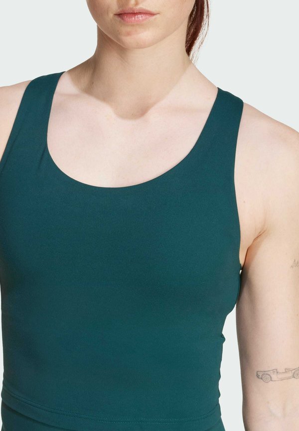 ALL ME - Medium support sports bra - aurora ivy2