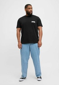 Jack & Jones PLUS SIZE - Jednoduché tričko - black