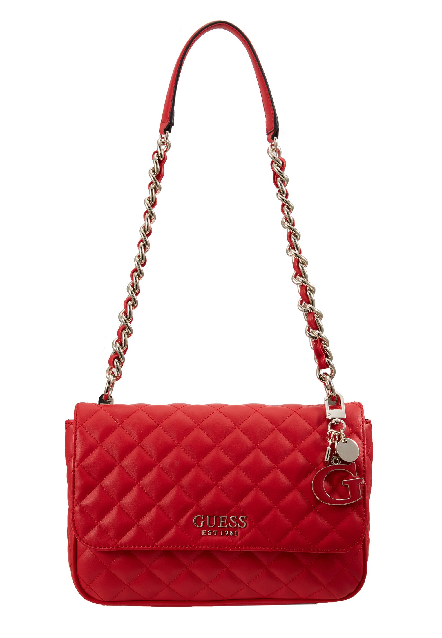 Guess MELISE SHOULDER BAG Handväska redröd Zalando.se Guess MELISE SHOULDER BAG Handväska blacksvart Zalando.se