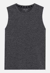Pier One Sport 2 PACK - Top - black/mottled grey