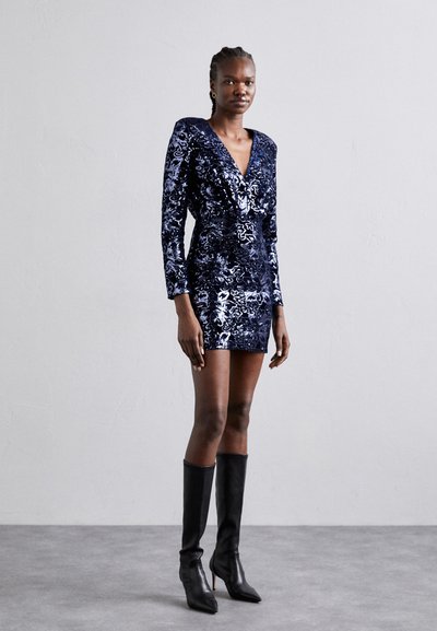 The Kooples ROBE - Koktailové šaty/večierkové šaty - navy