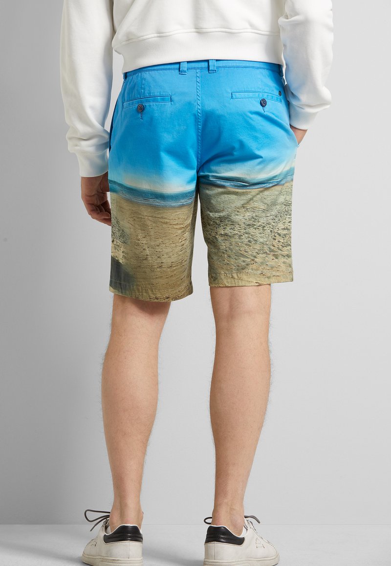Herren Chino Shorts | Bugatti EINEM EXCLUSIVEN PRINT Shorts hellblau - NG14066 Herren Chino Shorts | Bugatti EINEM EXCLUSIVEN PRINT Shorts hellblau - NG14066