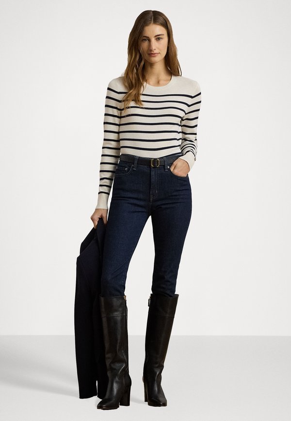 STRIPED COTTON BLEND SWEATER - Jumper2