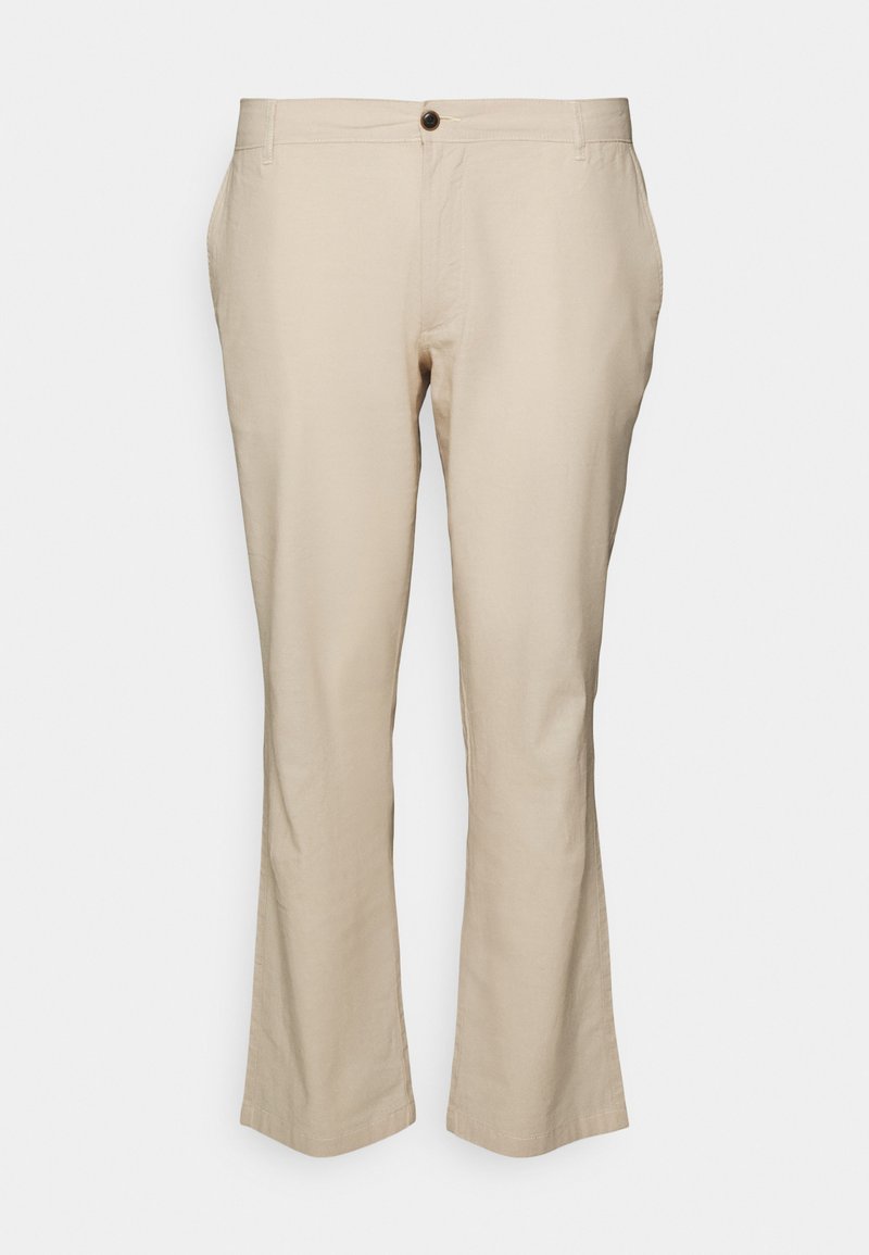 Jack & Jones JPSTOLLIE JJDAVE LINEN DEK PS - Chino - moonbeam  