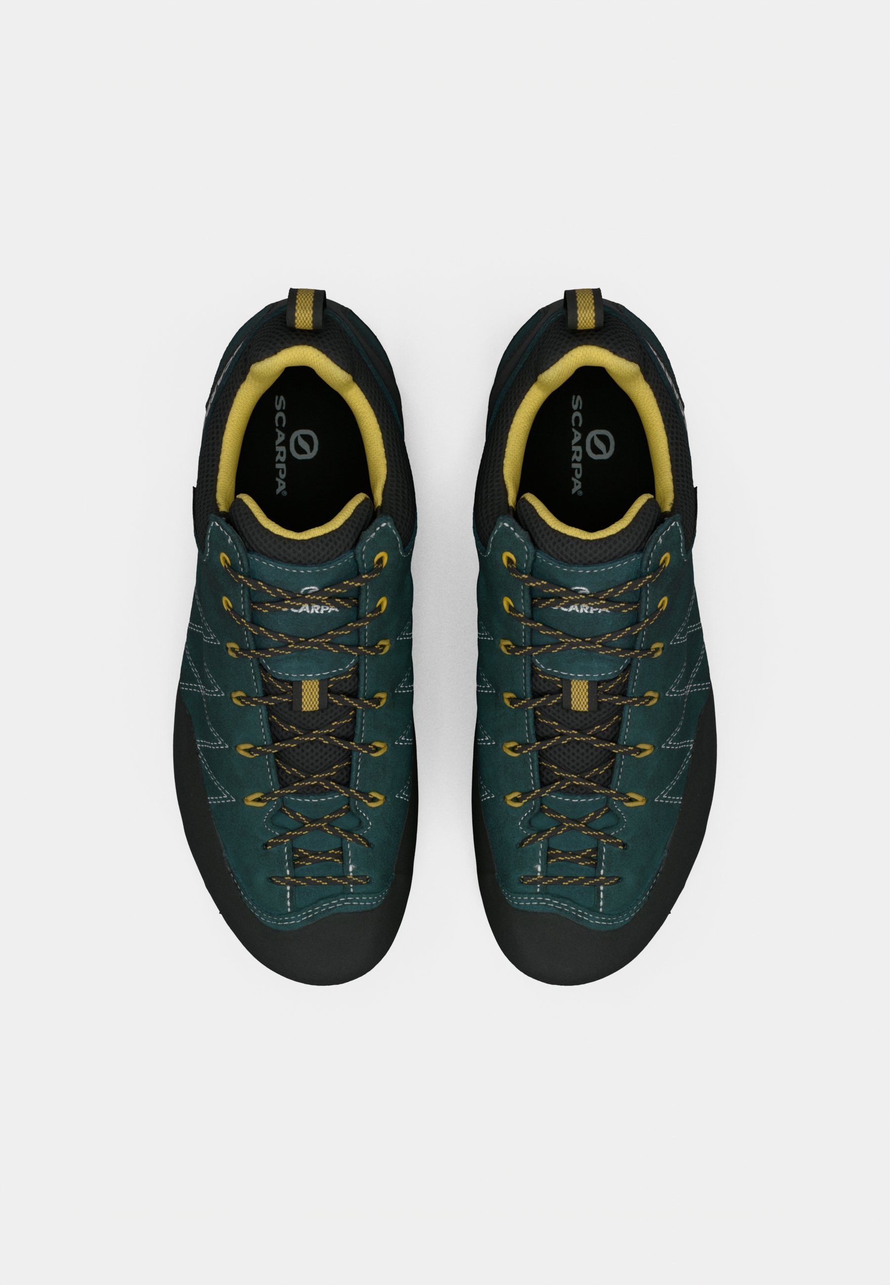 Scarpa CRUX GTX - Hiking shoes - petrol/mustard/teal - Zalando.ie