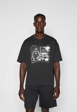 ANTED GFX - T-shirts med print - black