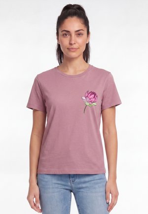 watapparel, BLUME - T-Shirt print - lilac dream