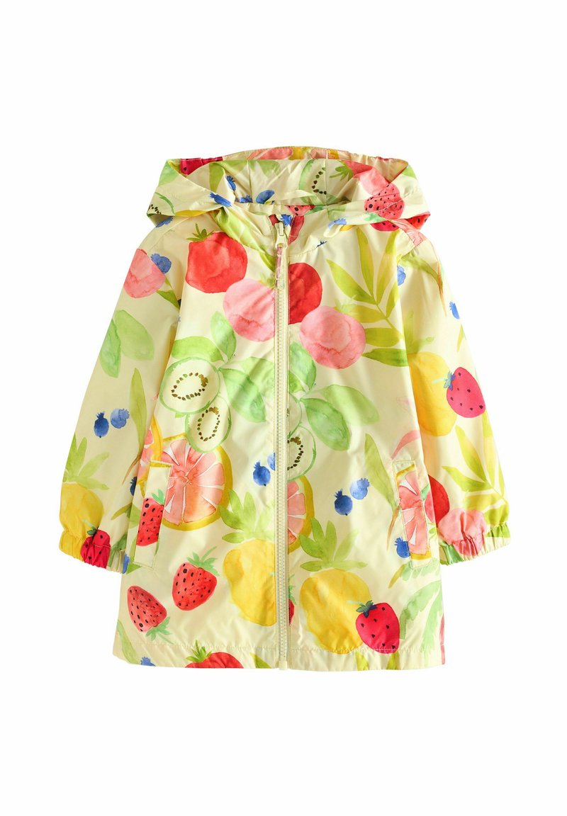 Next - SHOWER RESISTANT PRINTED CAGOULE - Regenjacke / wasserabweisende Jacke - yellow fruit, Vergrößern