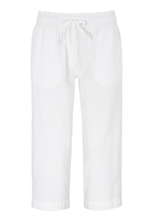 JADE CAPRI - Stoffhose - white