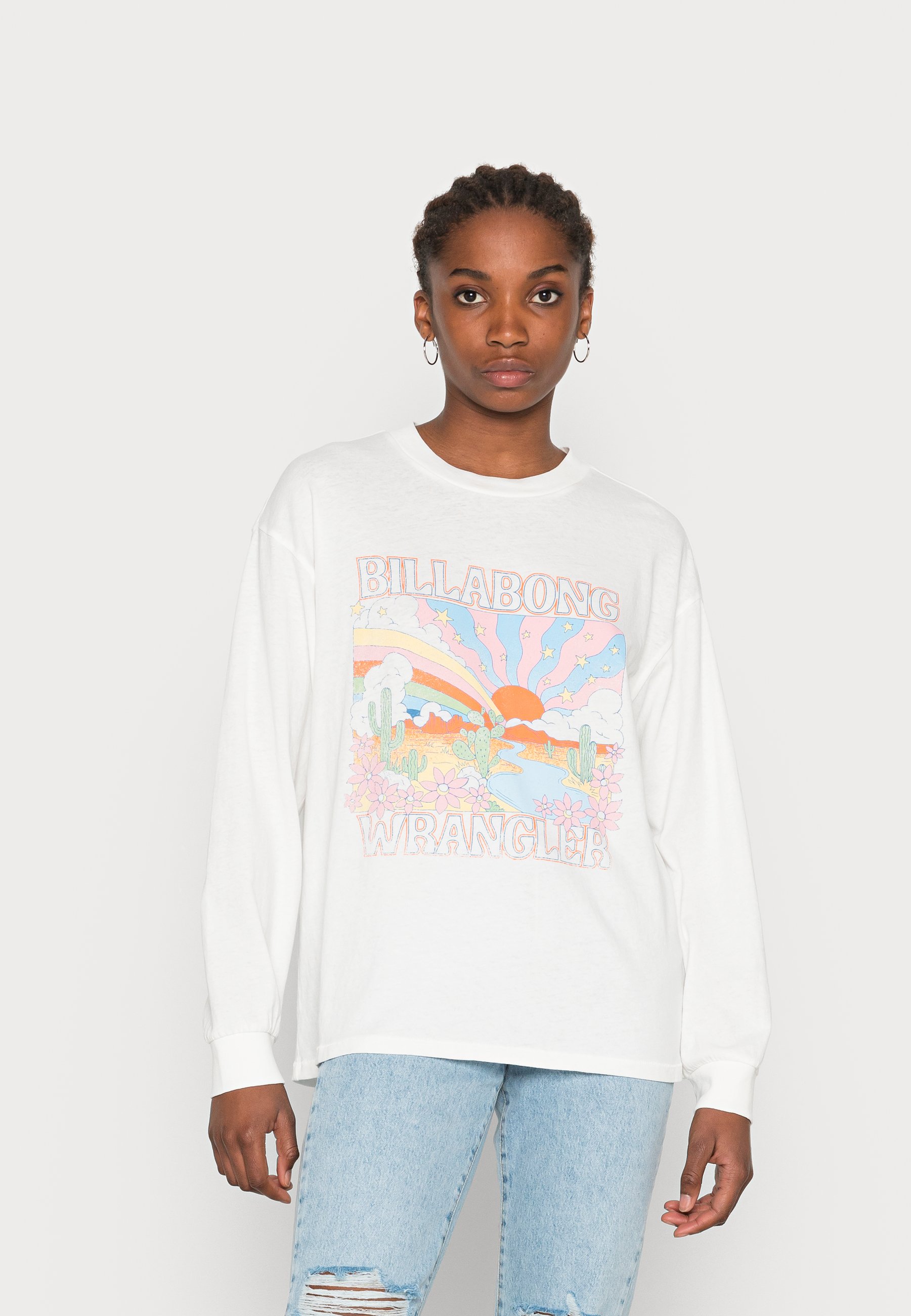 Billabong x Wrangler Boyfriend Sweatshirt - Salt Crystal
