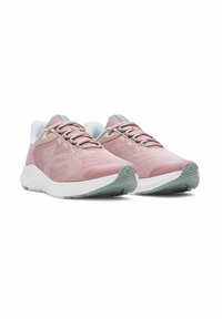 Under Armour PURSUIT 4 BIG LOGO - Tekaški copati za cesto - tourmaline pink