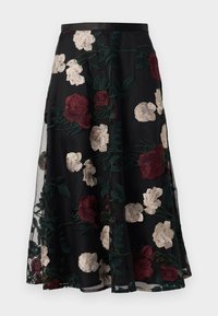RAVEN SKIRT - A-silueta svārki - black