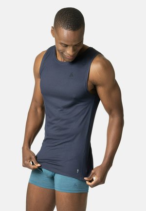 CREW NECK SINGLETACTIVE - Top - dark sapphire