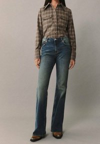 Mango Vaqueros bootcut - dark blue