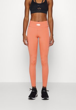 ONE - Leggings - madder root/atmosphere/white