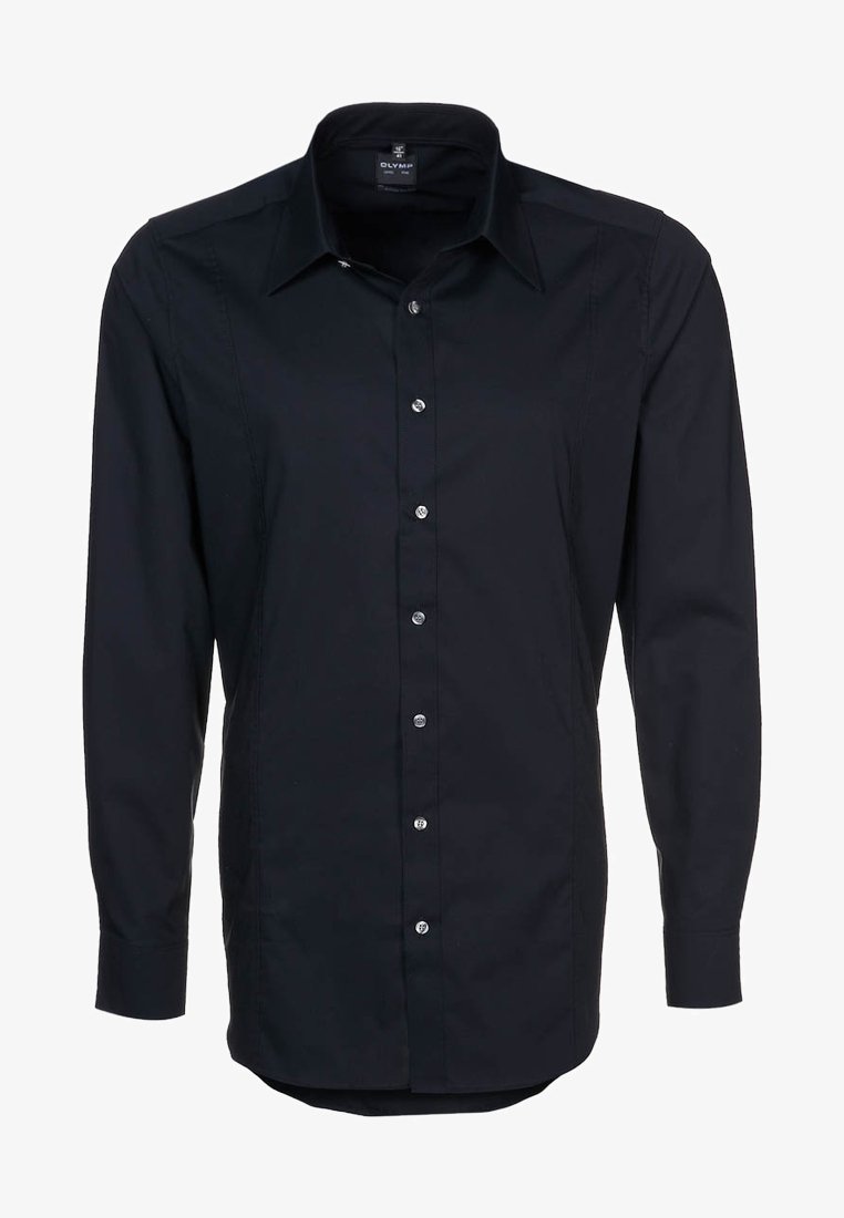 OLYMP BODY FIT ITALIEN - Zakelijk overhemd - black