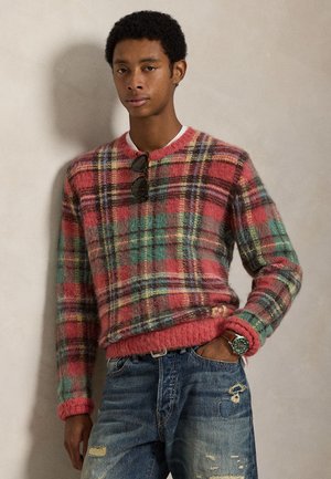 Polo Ralph Lauren LONG SLEEVE PULLOVER - Πουλόβερ - red