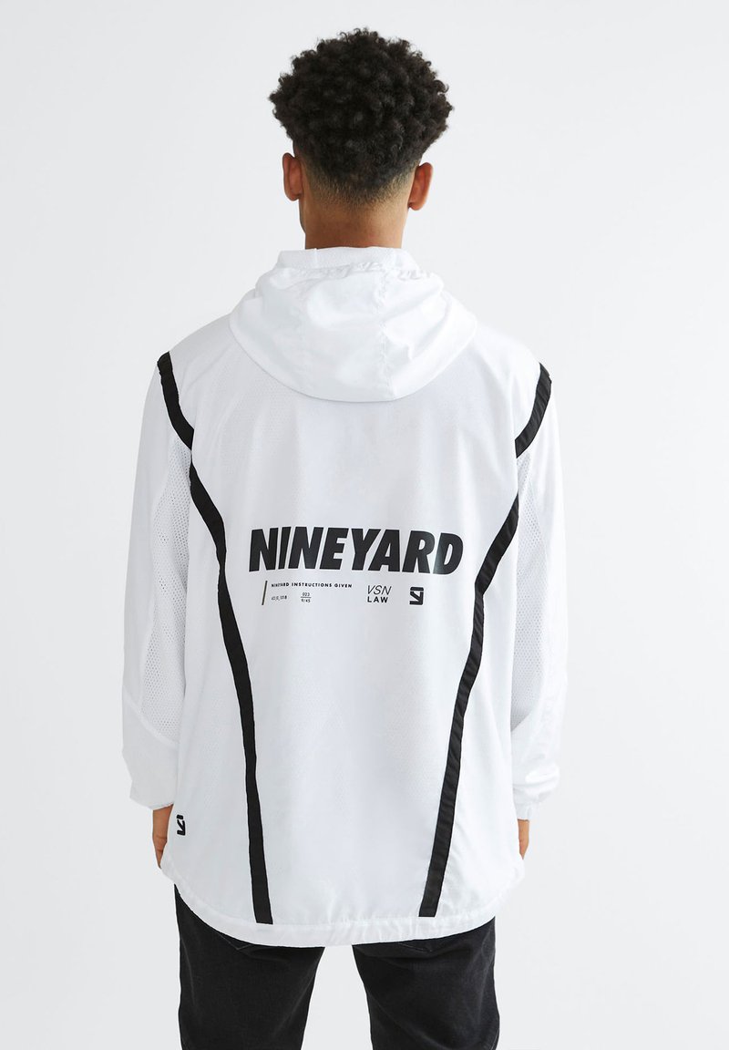 Herren Leichte Jacken | NINEYARD SIGNATURE VENT HALF-ZIP Windbreaker white/weiß - NA58257 Herren Leichte Jacken | NINEYARD SIGNATURE VENT HALF-ZIP Windbreaker white/weiß - NA58257
